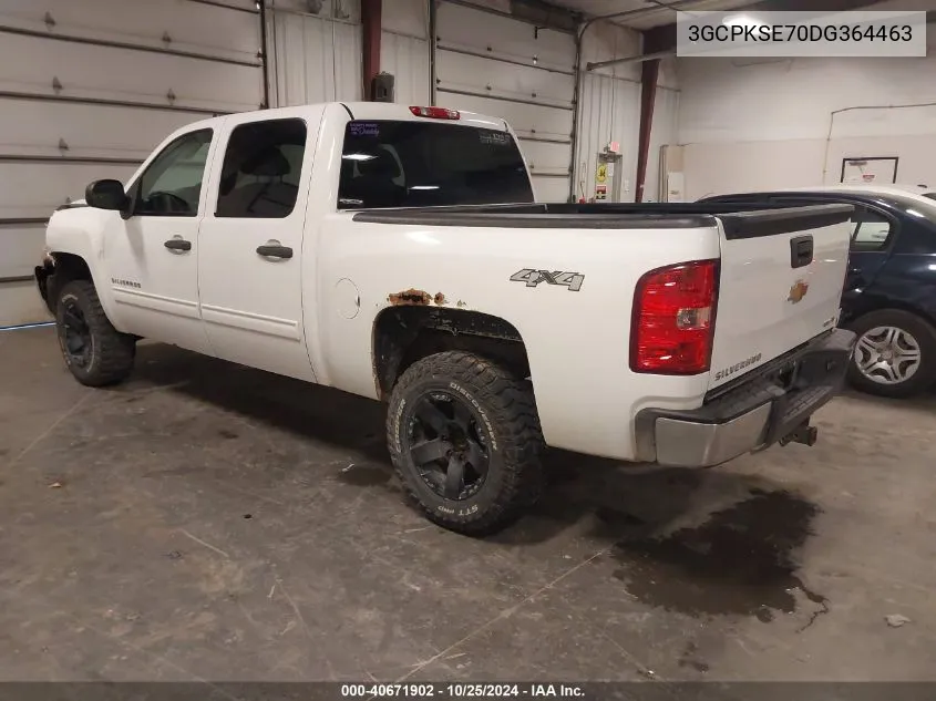 2013 Chevrolet Silverado 1500 Lt VIN: 3GCPKSE70DG364463 Lot: 40671902