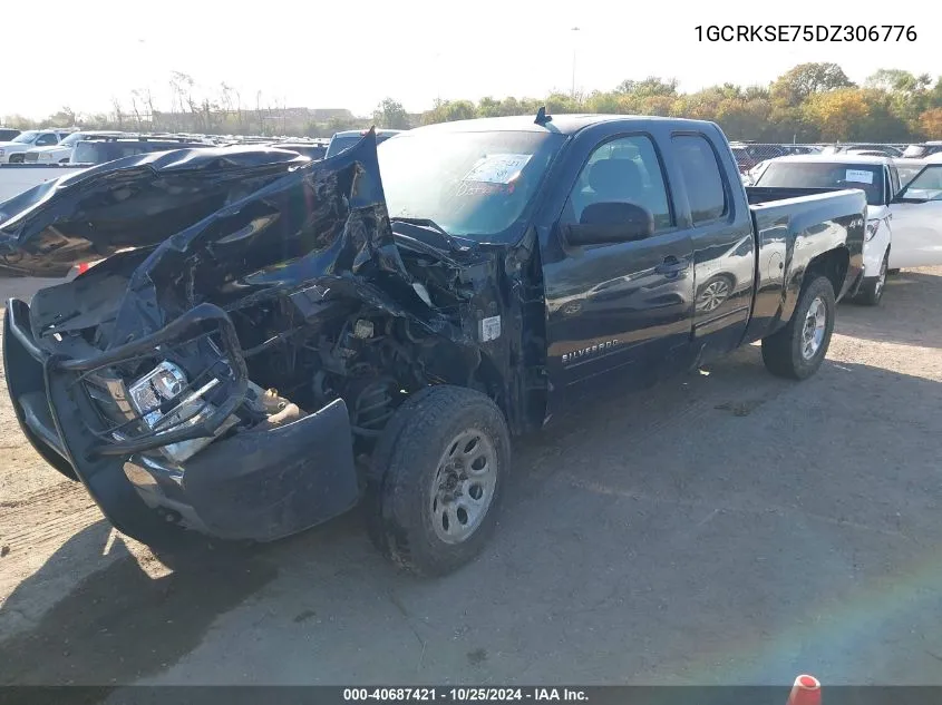 1GCRKSE75DZ306776 2013 Chevrolet Silverado 1500 Lt