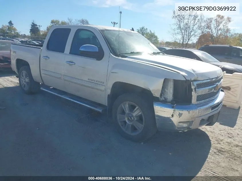 2013 Chevrolet Silverado 1500 Lt VIN: 3GCPKSE79DG369922 Lot: 40688036