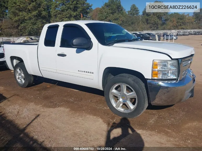 2013 Chevrolet Silverado 1500 Lt VIN: 1GCRCSEA8DZ226624 Lot: 40688753