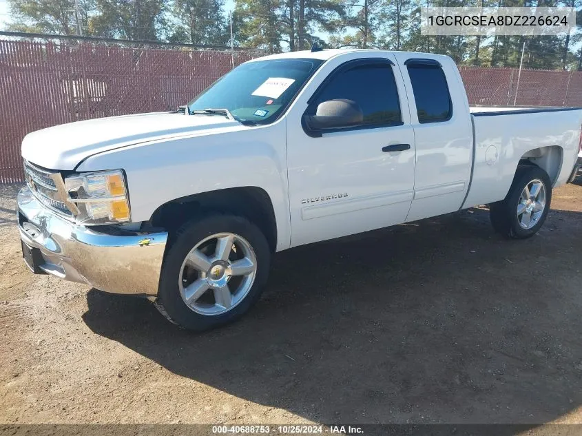 2013 Chevrolet Silverado 1500 Lt VIN: 1GCRCSEA8DZ226624 Lot: 40688753