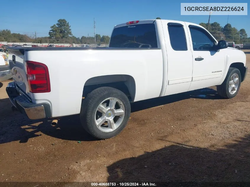 2013 Chevrolet Silverado 1500 Lt VIN: 1GCRCSEA8DZ226624 Lot: 40688753