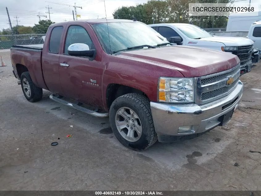 2013 Chevrolet Silverado 1500 Lt VIN: 1GCRCSE02DZ102968 Lot: 40692149