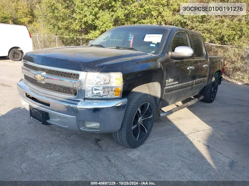 2013 Chevrolet Silverado 1500 Lt VIN: 3GCPCSE01DG191276 Lot: 40697229