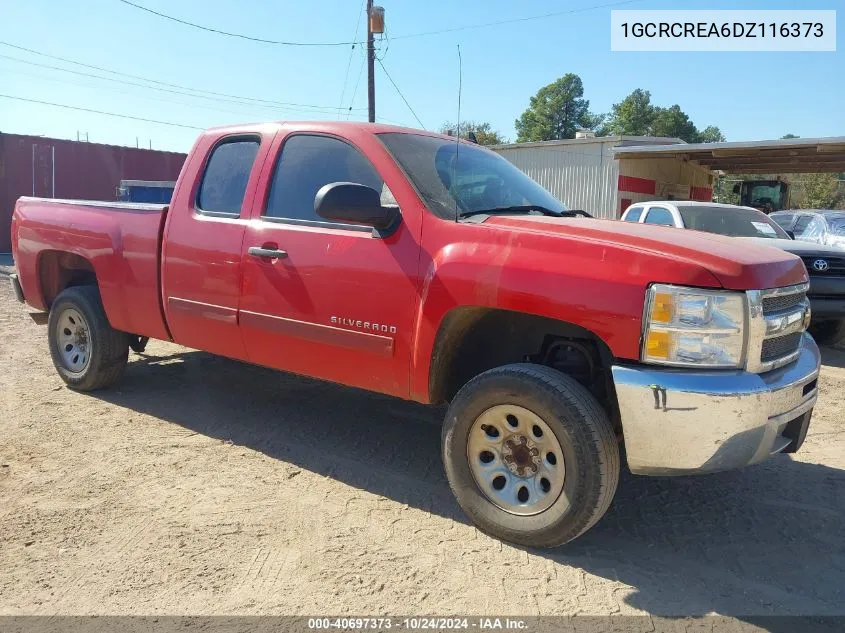 2013 Chevrolet Silverado 1500 Ls VIN: 1GCRCREA6DZ116373 Lot: 40697373