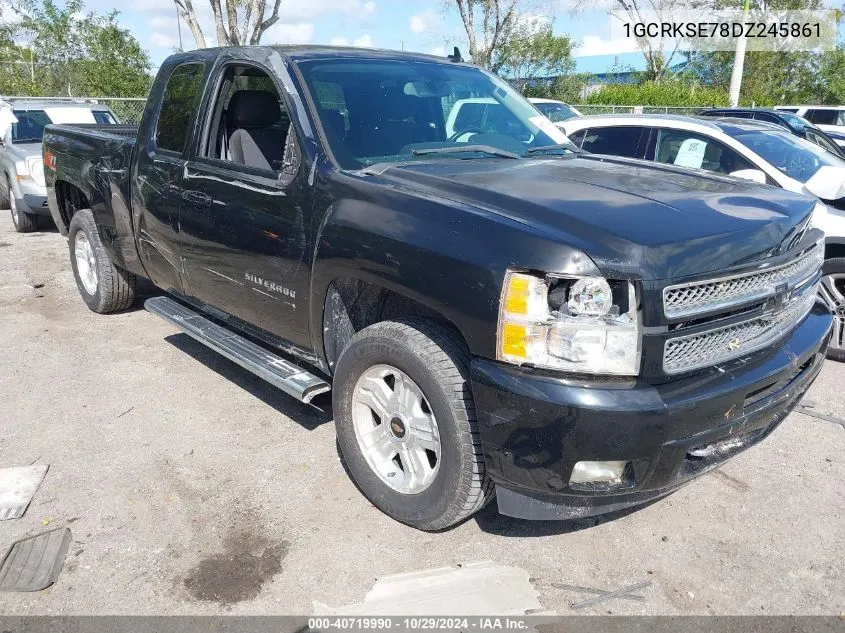 2013 Chevrolet Silverado 1500 Lt VIN: 1GCRKSE78DZ245861 Lot: 40719990