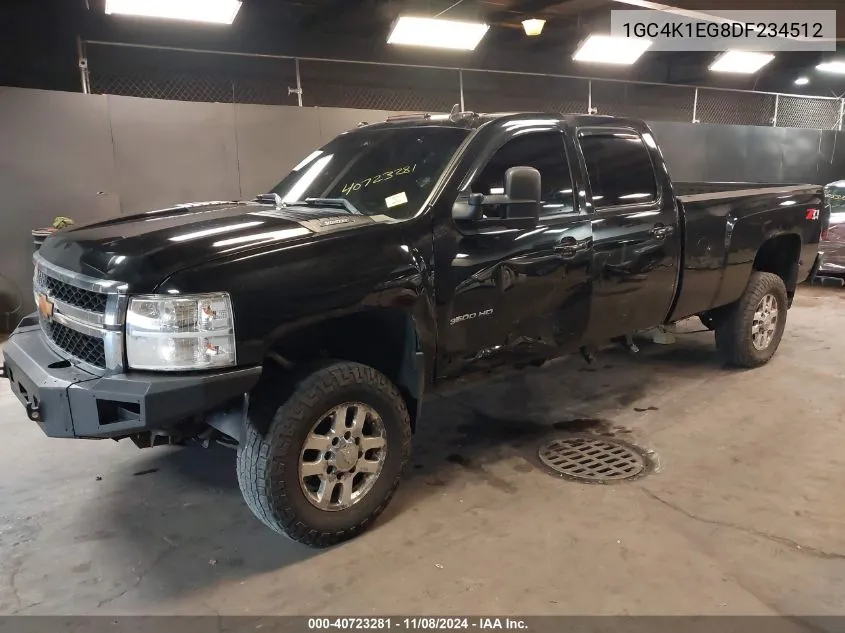 2013 Chevrolet Silverado 3500Hd Ltz VIN: 1GC4K1EG8DF234512 Lot: 40723281