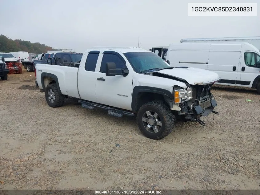 2013 Chevrolet Silverado 2500Hd Work Truck VIN: 1GC2KVC85DZ340831 Lot: 40731136