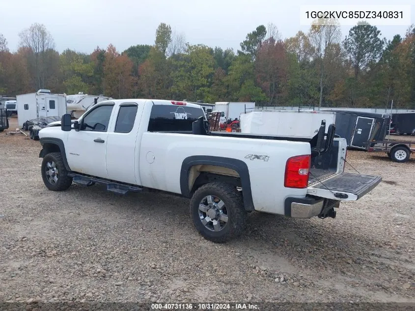 2013 Chevrolet Silverado 2500Hd Work Truck VIN: 1GC2KVC85DZ340831 Lot: 40731136