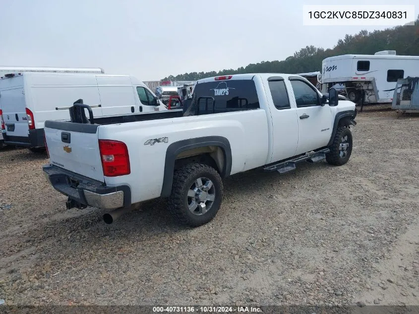 2013 Chevrolet Silverado 2500Hd Work Truck VIN: 1GC2KVC85DZ340831 Lot: 40731136