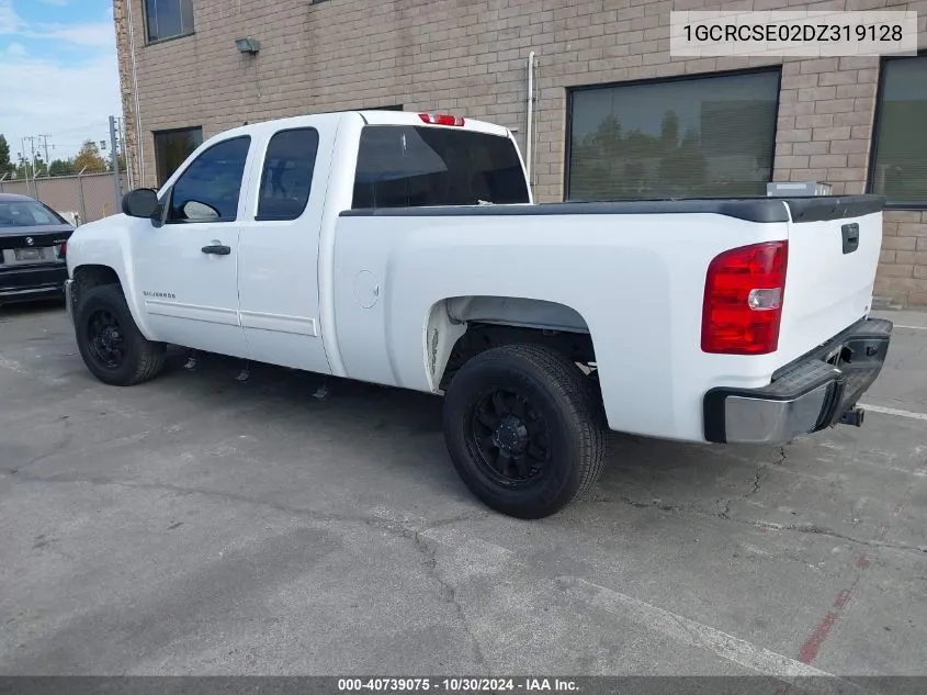 1GCRCSE02DZ319128 2013 Chevrolet Silverado 1500 Lt