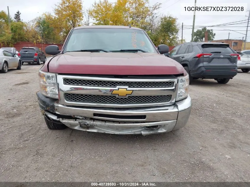 2013 Chevrolet Silverado 1500 Lt VIN: 1GCRKSE7XDZ372028 Lot: 40739593