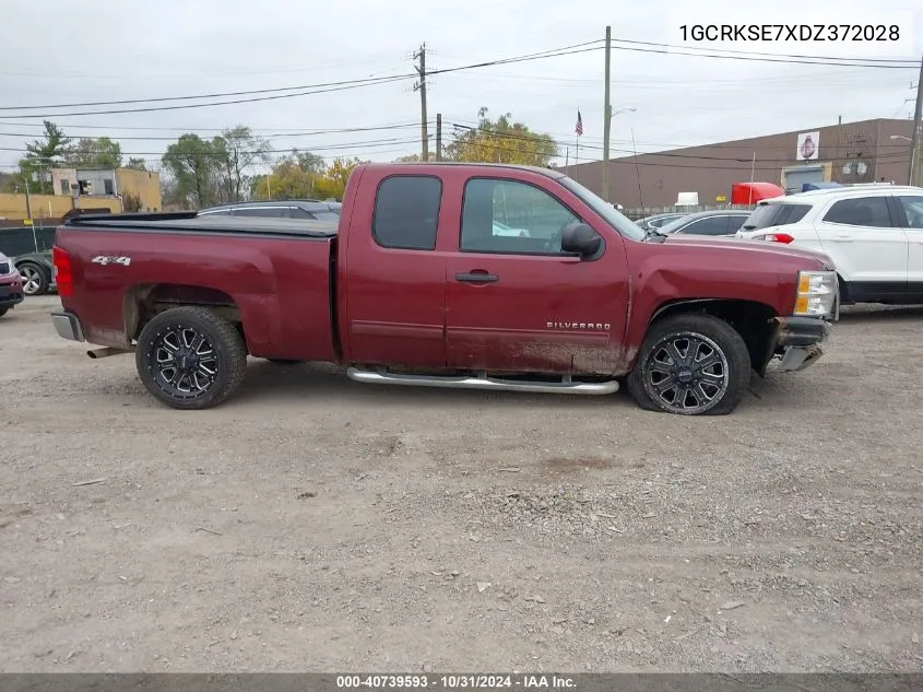 2013 Chevrolet Silverado 1500 Lt VIN: 1GCRKSE7XDZ372028 Lot: 40739593