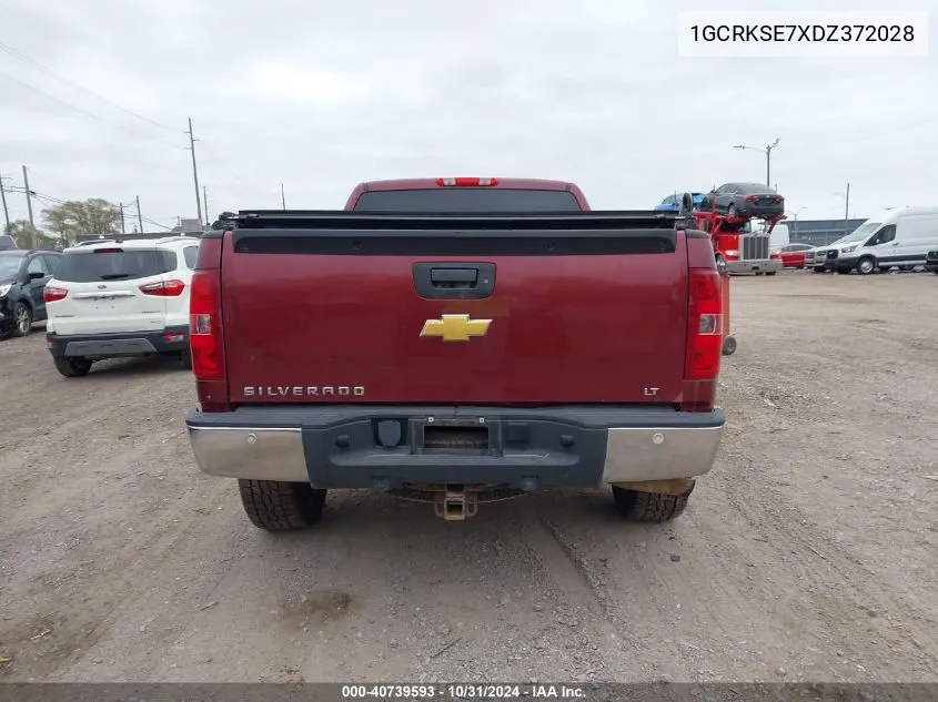 2013 Chevrolet Silverado 1500 Lt VIN: 1GCRKSE7XDZ372028 Lot: 40739593