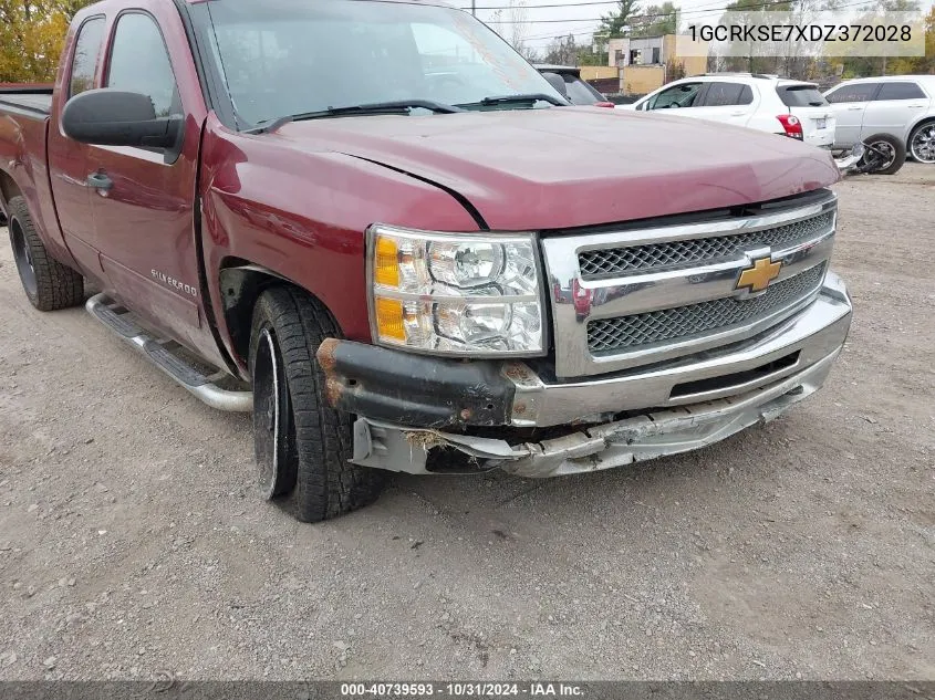 2013 Chevrolet Silverado 1500 Lt VIN: 1GCRKSE7XDZ372028 Lot: 40739593