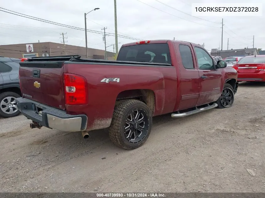 1GCRKSE7XDZ372028 2013 Chevrolet Silverado 1500 Lt