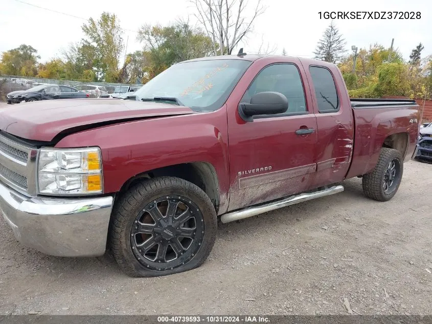 2013 Chevrolet Silverado 1500 Lt VIN: 1GCRKSE7XDZ372028 Lot: 40739593