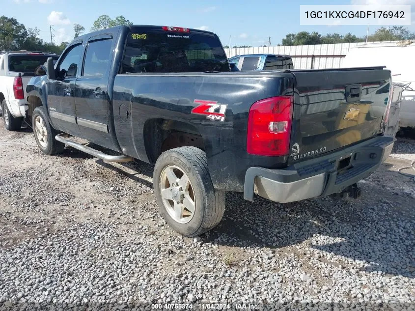 1GC1KXCG4DF176942 2013 Chevrolet Silverado 2500Hd Lt