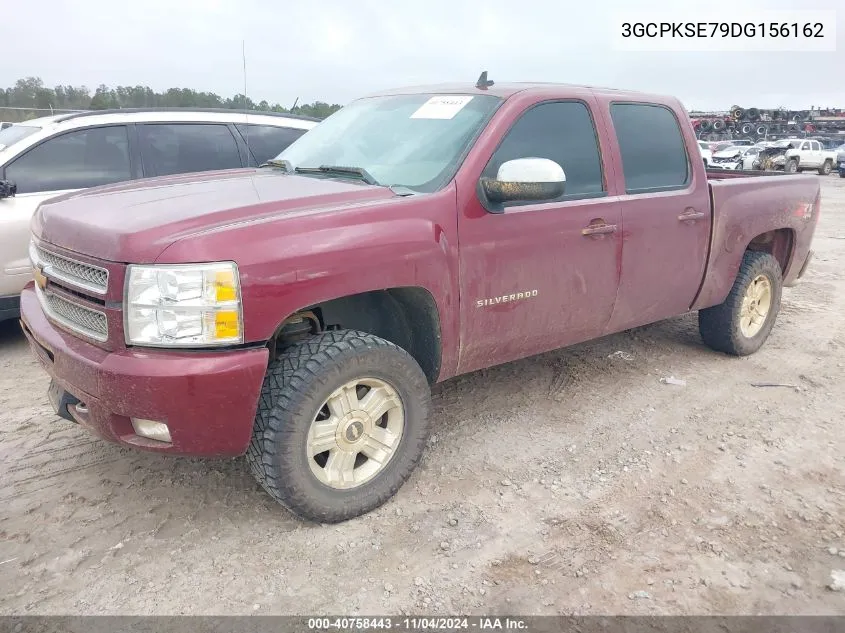 2013 Chevrolet Silverado 1500 Lt VIN: 3GCPKSE79DG156162 Lot: 40758443