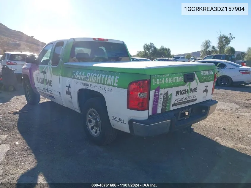 1GCRKREA3DZ157904 2013 Chevrolet Silverado 1500 Ls