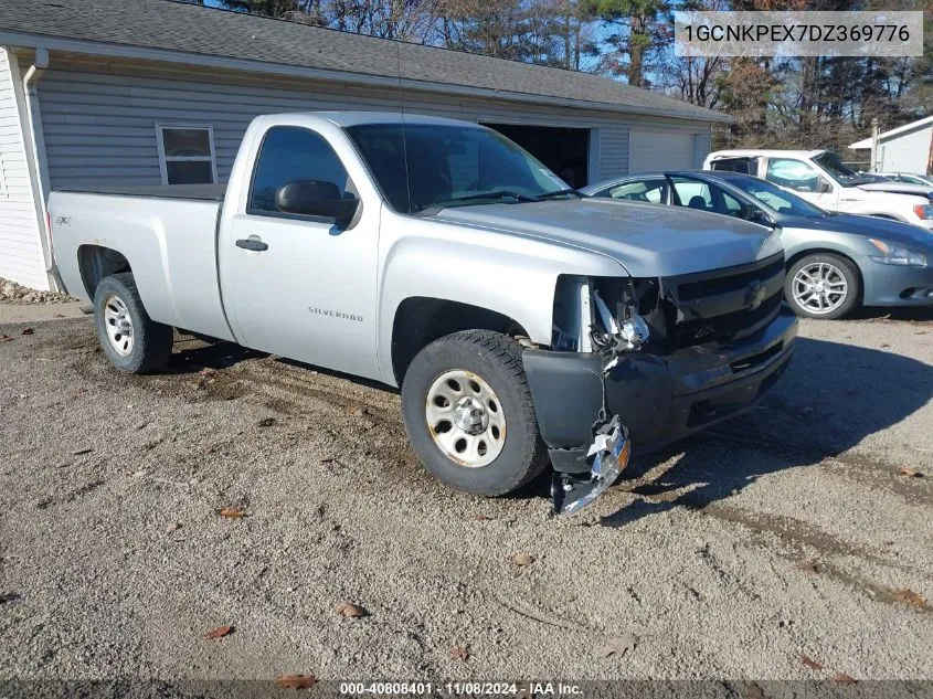 2013 Chevrolet Silverado 1500 Work Truck VIN: 1GCNKPEX7DZ369776 Lot: 40808401