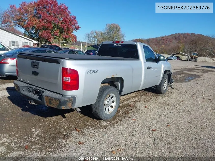 2013 Chevrolet Silverado 1500 Work Truck VIN: 1GCNKPEX7DZ369776 Lot: 40808401