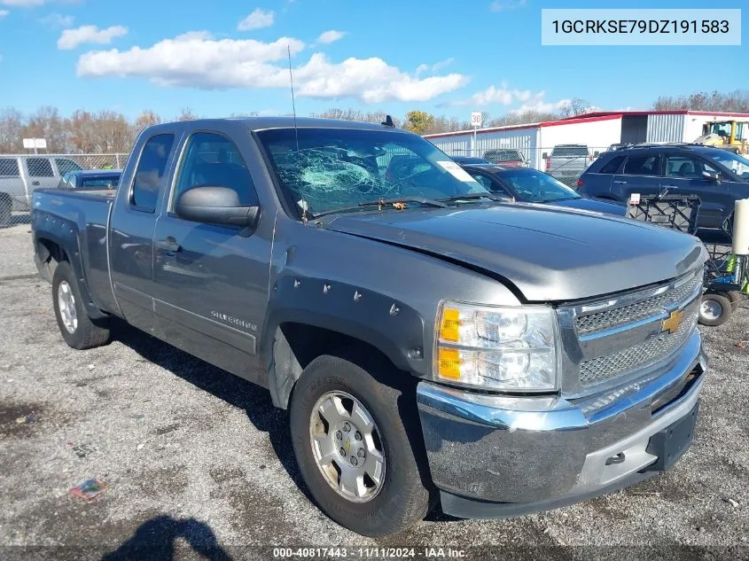 2013 Chevrolet Silverado Lt VIN: 1GCRKSE79DZ191583 Lot: 40817443