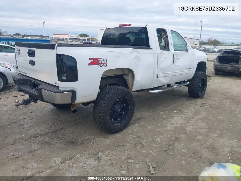 2013 Chevrolet Silverado 1500 Lt VIN: 1GCRKSE75DZ336702 Lot: 40834552