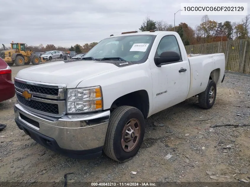 2013 Chevrolet Silverado 2500Hd Work Truck VIN: 1GC0CVCG6DF202129 Lot: 40843213