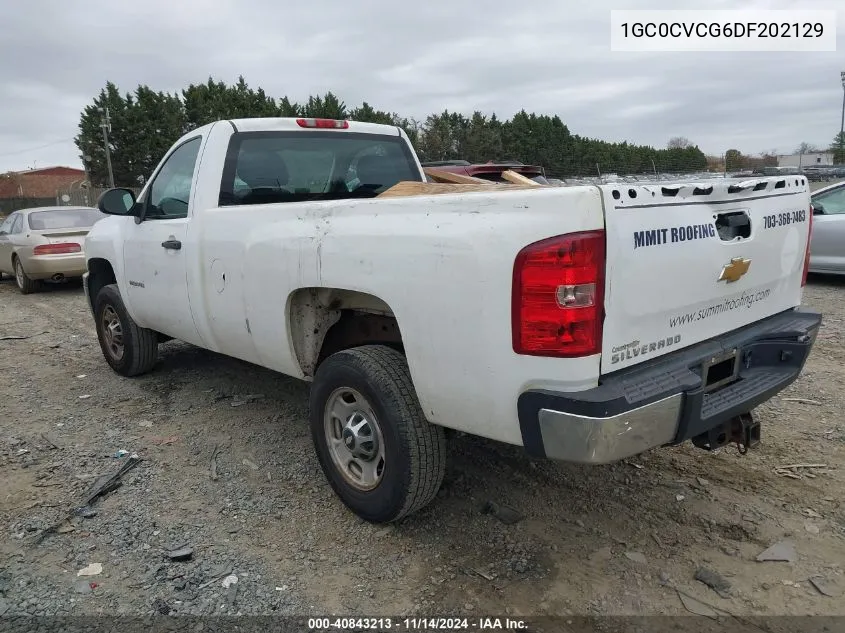 2013 Chevrolet Silverado 2500Hd Work Truck VIN: 1GC0CVCG6DF202129 Lot: 40843213