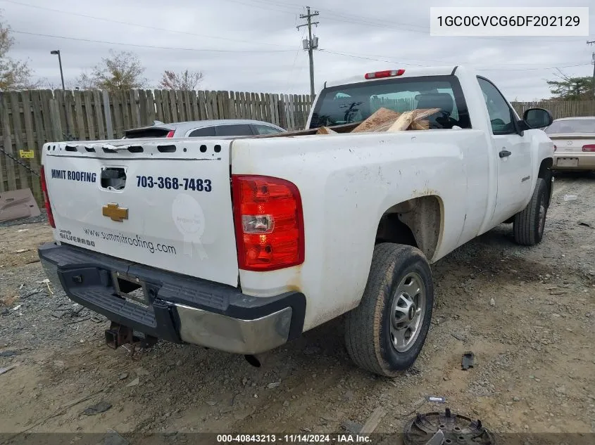 2013 Chevrolet Silverado 2500Hd Work Truck VIN: 1GC0CVCG6DF202129 Lot: 40843213