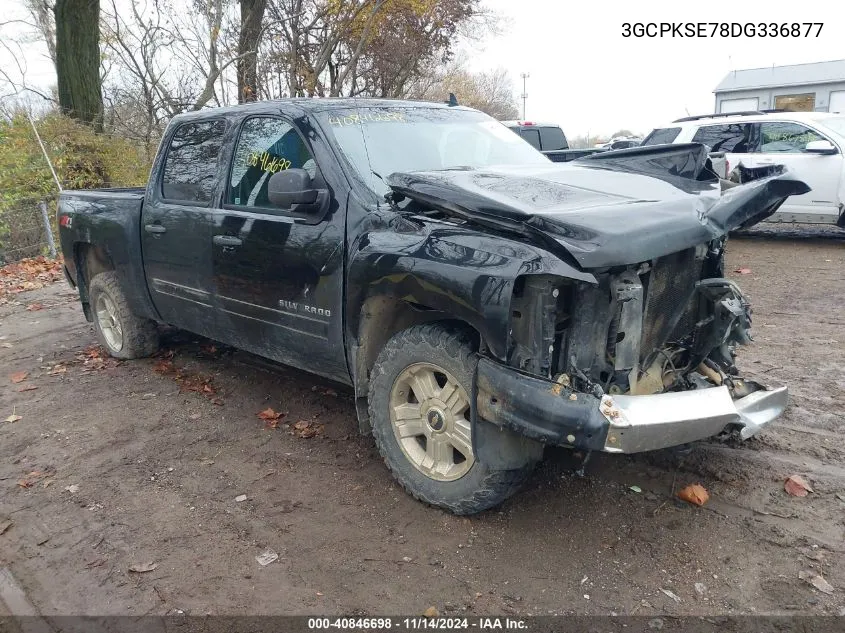 2013 Chevrolet Silverado 1500 Lt VIN: 3GCPKSE78DG336877 Lot: 40846698