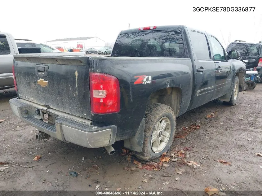 2013 Chevrolet Silverado 1500 Lt VIN: 3GCPKSE78DG336877 Lot: 40846698