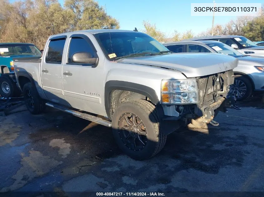 2013 Chevrolet Silverado 1500 Lt VIN: 3GCPKSE78DG110371 Lot: 40847217