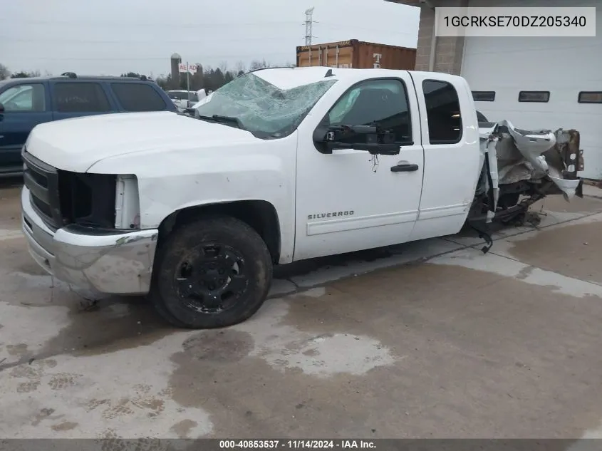 2013 Chevrolet Silverado 1500 Lt VIN: 1GCRKSE70DZ205340 Lot: 40853537