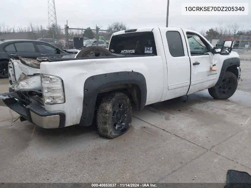 2013 Chevrolet Silverado 1500 Lt VIN: 1GCRKSE70DZ205340 Lot: 40853537