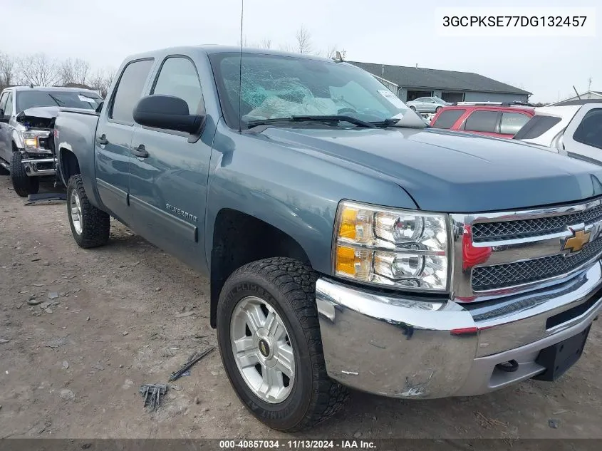 2013 Chevrolet Silverado 1500 Lt VIN: 3GCPKSE77DG132457 Lot: 40857034