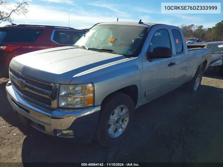 2013 Chevrolet Silverado 1500 Lt VIN: 1GCRKSE76DZ333999 Lot: 40864142