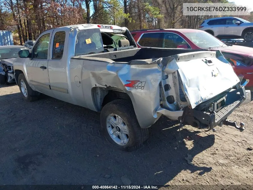 2013 Chevrolet Silverado 1500 Lt VIN: 1GCRKSE76DZ333999 Lot: 40864142