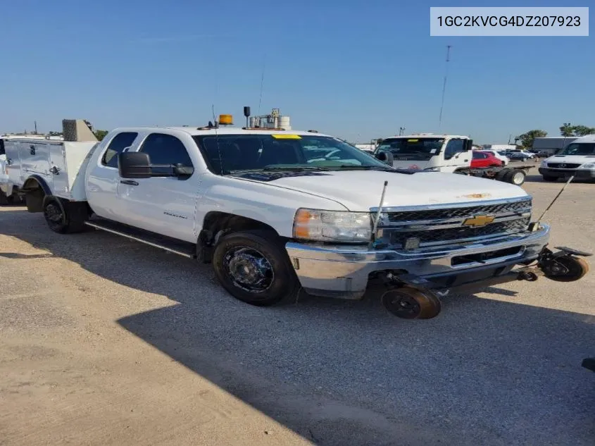 2013 Chevrolet Silverado 2500Hd Work Truck VIN: 1GC2KVCG4DZ207923 Lot: 40886045