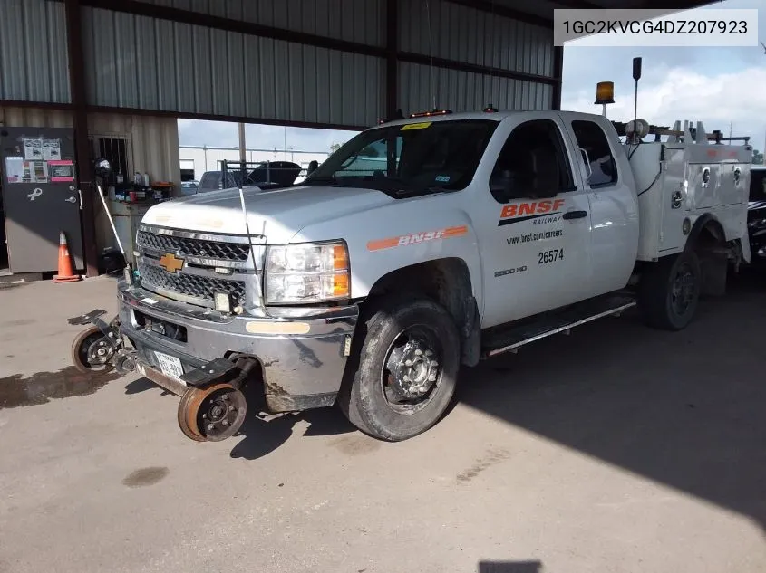 2013 Chevrolet Silverado 2500Hd Work Truck VIN: 1GC2KVCG4DZ207923 Lot: 40886045