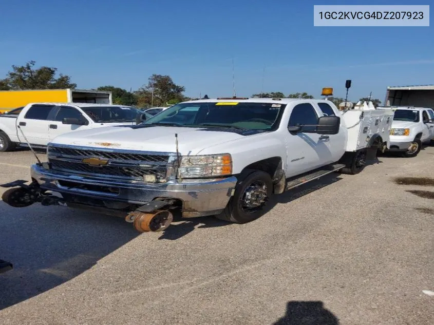 2013 Chevrolet Silverado 2500Hd Work Truck VIN: 1GC2KVCG4DZ207923 Lot: 40886045