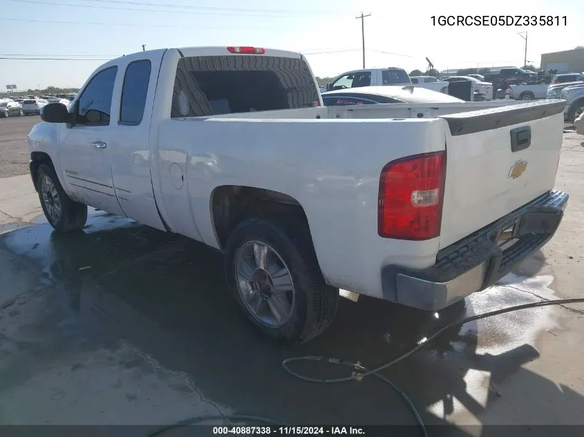 2013 Chevrolet Silverado 1500 Lt VIN: 1GCRCSE05DZ335811 Lot: 40887338