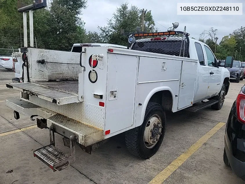 2013 Chevrolet Silverado 3500Hd Work Truck VIN: 1GB5CZEGXDZ248110 Lot: 40896987