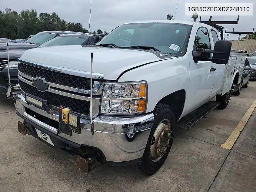 2013 Chevrolet Silverado 3500Hd Work Truck VIN: 1GB5CZEGXDZ248110 Lot: 40896987