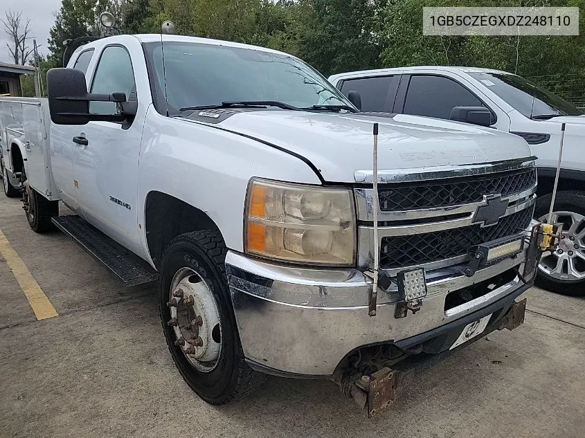 2013 Chevrolet Silverado 3500Hd Work Truck VIN: 1GB5CZEGXDZ248110 Lot: 40896987