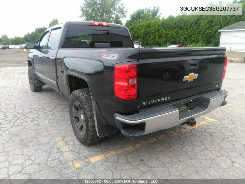 2014 Chevrolet Silverado VIN: 3GCUKSEC3EG207737 Lot: 12063362