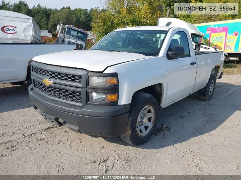 2014 Chevrolet Silverado C1500 VIN: 1GCNCPEH1EZ135964 Lot: 12067607