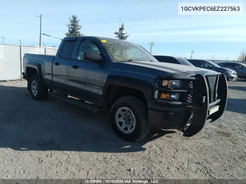 2014 Chevrolet Silverado K1500 VIN: 1GCVKPEC6EZ227563 Lot: 12128804