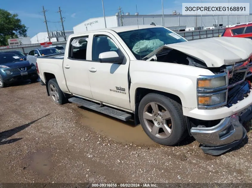 2014 Chevrolet Silverado 1500 1Lt VIN: 3GCPCRECXEG168891 Lot: 39316015